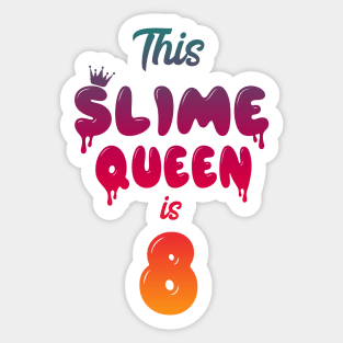 Slime Queen Sticker